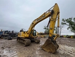 Side of used Excavator